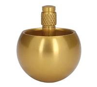 Phefop Gyroscope à Bascule en Métal, 2 Pièces, Jouet en Acier Inoxydable pour Enfants et Adultes, Tuer Le Temps, Cadeaux Contre Le Stress et l'anxiété (Gold)