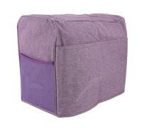 Phefop Housse Anti-poussière pour Machine à Coudre, étui de Protection en Polyester Doux avec Poches, Conception à 3 Couches pour la Plupart des Machines à Coudre Standard (PURPLE)