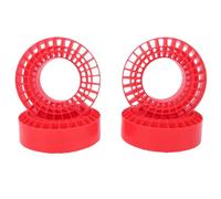Phefop Inserts de Pneus RC 1,9 Pouces, Remplissage Intérieur en Silicone 108x42mm, 4 Pièces, Support de Paroi Latérale et CG Inférieur pour Chenille à échelle 1/10 Rampant Hors Route