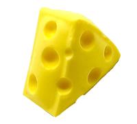 Phefop Jouet à Compression de Fromage, Bloc Authentique de Randonnée de Stress au Fromage Jouet, Compresser et Pétrir pour Le Bureau, Les Voyages, la Maison, Fabriqués à Partir de