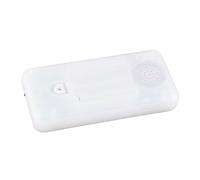 Phefop Jouet de Téléphone Portable pour Enfants pour Bébés Portables Le Développement Auditif et Visuel Plastique (White)