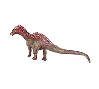 Phefop Jouet Dinosaure Amargasaurus, Modèle éducatif en Plastique avec des Détails Réalistes pour Les Enfants, Parfait pour Les Anniversaires et la Décoration de la Maison (Rouge)
