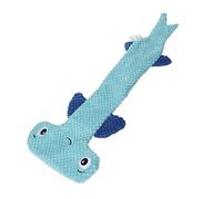 Phefop Jouet Grinçant pour Chien, Jouet à Mâcher Interactif sans Farce pour Chiens de Petite, Moyenne et Grande Taille, Nettoyage des Dents, Tue Le Temps, Soulage L'ennui (Blue)