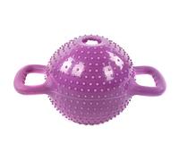 Phefop Kettlebell D'eau de Yoga 4 à 12 Lb Double Poignée D'oreille Haltère de Fitness Portable Stabilité Fitness pour la Salle de Gym à Domicile Entraînement Complet du Corps (PURPLE)