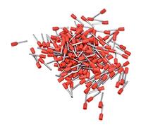 Phefop Kit de 1000 Bornes de Embouts de Fil, Connecteurs D'embouts Isolés, A.W.G #20 0,75 mm², Durables pour Fils Solides ou Toronnés, Largement Utilisés en électricité (E7510)