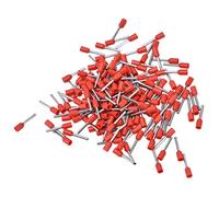 Phefop Kit de 1000 Bornes de Embouts de Fil, Connecteurs D'embouts Isolés, A.W.G #20 0,75 mm², Durables pour Fils Solides ou Toronnés, Largement Utilisés en électricité (E7512)