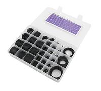 Phefop Kit de 447 Joints Toriques HNBR, Joint d'étanchéité en Caoutchouc avec Boîte de Rangement en Plastique pour Excavatrice, Climatisation, Tuyauterie, Machines, Robinet, Garage,