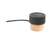 Phefop Kit de Fumeur de Whisky électrique, Ensemble de Fumeur de Boissons Alimentaires Savoureuses pour les Amateurs de Bar à Domicile ABS, Bois Composite