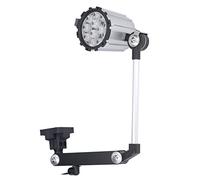 Phefop Lampe de Travail LED CNC pour Machine, Bras Long en Alliage D'aluminium 24 V 12 W, pour Perceuse de Tour avec CNC, 110 Mm-230 Mm, Source de Lumière Blanche, CRI 80+, étanche à