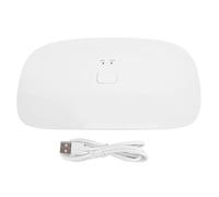 Phefop Lampe UV à Polymérisation en Résine, 60 S 120 S, 2 Réglages de Minuterie, Lampe UV à Double Durcissement Rapide pour la Fabrication de Bijoux, L'artisanat, le Salon de Manucure, (18 perles de