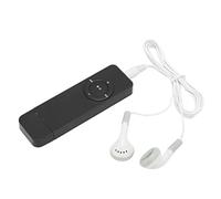 Phefop Lecteur Mp3 Portable, Lecteur de Musique Numérique sans Perte, Lecteur de Musique Sonore HiFi, Ebook écouter Les Romans Mini-Lecteur 64 Go (Black)