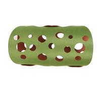 Phefop Lit Tubulaire en Feutre pour Chat, Jouet caché pour Animaux de Compagnie avec Tunnel Droit de 25 X 50 Cm, Combo Beignet et Cube pour Chatons d'intérieur, Chiots, Lapins et Petits Animaux de