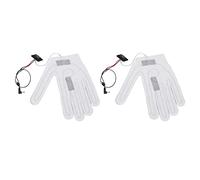 Phefop Lot de 2 Feuilles Chauffantes électriques, Fil Composite, Film Chauffant pour Réglables à 3 Vitesses, 9,1 X 8,5 Pouces, Parfait pour Les Sports d'hiver et Les Activités de Plein Air