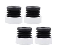 Phefop Lot de 4 Pieds Anti-vibrations pour Imprimante 3D Lab A1 Mini, Coussinets Absorbant les Chocs en Caoutchouc et ABS, Réduisent le Bruit et Stabilisent L'impression, Coussinets