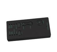 Phefop Mini Carte Son en Direct avec Changeur de Voix, Adaptateur Portable en Temps Réel avec 4 Effets Vocaux, 4 Modes Sonores, 106 DB SNR pour Les Appels WeChat, Les Jeux en Streaming
