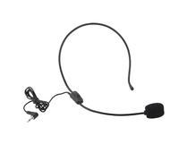 Phefop Mini Microphone à Condensateur Filaire de 3,5 Mm, Microphone pour Casque sans Fil, Micro Casque Unidirectionnel avec Perche Filaire Flexible pour Amplificateur de Voix, Haut-Parleur de Scène