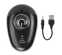Phefop Mini Oreillette Bluetooth, Multipoint, 10m, Annonce Vocale (S650 | Maintien Sûr Pour Usage Actif, Commutation Double Appareil, Alerte Vocale Identification Appelant, Clair, Pour Conduite ou