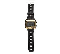 Phefop Montre-Bracelet électronique pour Hommes, Conception de Lumière Lumineuse, Montre de Sport Numérique Extérieure Multifonctionnelle pour Les étudiants en Cours d'exécution (Gold)