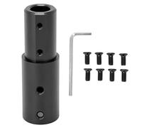 Phefop Mostters du Guidon, Solution à une Sensation Inconfortable, Pas de Corps de Flexion à Rouler, Hauteur de Plus de 58 Mm Réglable, Alliage D'aluminium, Convient à M365 1S Pro Pro 2 (BLACK)