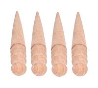 Phefop Outils de Combustion en Cuir Durable Snijvaartpolijstrand Slicker avec Hêtre Conique pour L'utilisation du Cuir (USA)