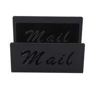 Phefop Panier de d'enveloppes, Porte-courrier en Acrylique, Organisateur de Fichiers de Bureau pour Lettres et Documents, Parfait pour le Bureau à Domicile et les Espaces de Travail