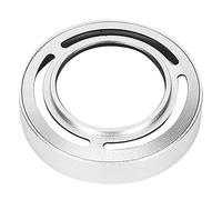 Phefop Pare-Soleil d'objectif, Protecteur en Alliage Métallique pour Fuji X20 X30, Empêche Les Interférences Lumineuses, Conception Détachable pour Les Photographes (Silver)