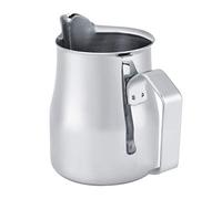 Phefop Pichet à Mousse de Lait en Acier Inoxydable, Design Eagle Mouth, Paroi Intérieure de 1 Mm, Idéal pour les Amateurs de café, capacité de 550 Ml (750 ml)