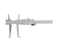 Phefop Pied à Coulisse en Acier au Carbone 9-150 Mm à Rainure Intérieure, Micromètre Intérieur, Règle de Mesure, Outil de Mesure avec une Précision de 0,02 Mm pour L'usinage de la