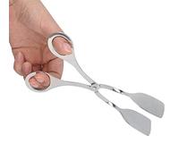 Phefop Pinces de Service en Acier Inoxydable, Pinces à Ciseaux Robustes pour la Cuisson des Grillades, Ustensile de Cuisine Résistant aux Hautes Températures pour Barbecue, Salade, Toasts