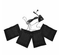 Phefop Plaque Chauffante électrique, Coussin Chauffant pour Veste, Coussin Chauffant électrique, Résistance à la Traction pour Les épaules et Le Cou