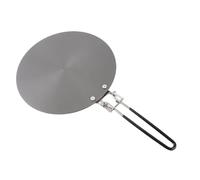 Phefop Plaque Conductrice de Chaleur, Diffuseur de Chaleur en Aluminium avec Poignée Amovible pour une Cuisson Uniforme sur les Types de Plaques de Cuisson 28 Cm (24cm)