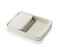 Phefop Porte-cuillère Multifonctionnel pour Couvercle de Casserole, Conception à Double Rainure, Organisateur D'ustensiles de Cuisine Pliable avec Fentes pour Eau et Huile 16,2 X 18,9