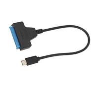Phefop Pour écrire un Convertisseur de Disque Dur de Câble de 6 Gbps Pour 2,5 Pouces SSD, Bouchon et Reproduction Pour les Ordinateurs de Type C