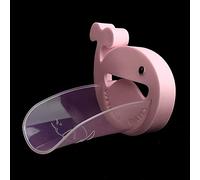 Phefop Rallonge de Robinet, Motif Baleine de Dessin animé Mignon pour les Tout-petits, Enseigner de Bonnes Habitudes d'hygiène, Lavage Facile des Mains pour les Enfants (PINK)