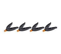 Phefop Repose-Canne à Pêche 4 Pièces, Support de Canne à Pêche en Forme de V en Acier Inoxydable 304 avec Poignée en Caoutchouc, Bouche de 3,6 Cm, Tête de Repose-Fesses pour Les Pêcheurs à la Carpe