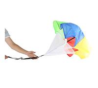 Phefop Résistance à la Formation pour Les Enfants en Toute sécurité Parachute Physique Durable pour Différents événements Sportifs Jaune Bleu Vert