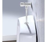 Phefop Robinet de Chasse D'eau pour Urinoir, Bouton de Chasse D'eau en Alliage de Zinc Durable, Anti-fuite, pour Salle de Bain, Toilettes, Maison, Bureau
