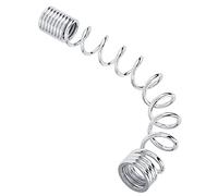 Phefop Robinet Extractible à Ressort en Acier Inoxydable, Accessoire de Pulvérisation de Rinçage à Haute Pression, Tuyau Flexible de Remplacement pour Robinet D'évier de Cuisine