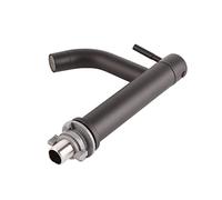 Phefop Robinet Froid Simple de Salle de Bains, Robinet D'eau en Acier Inoxydable avec Barboteur à économie D'énergie, pour la Maison, la Salle de Bain, la (Refroidissement simple taille basse (hors