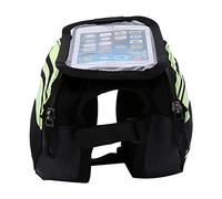 Phefop Sac de Cabale de Vélo Simable à Eau pour Le Cyclisme à Longue Distance avec Poche de Téléphone Portable pour 4,8 Pouces Bleu -in 1,2L 1,2L pour Les Cyclistes (Vert Fluorescent)