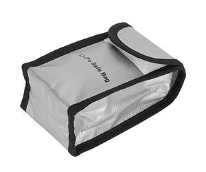 Phefop Sac de Rangement Ignifuge pour Batteries au Lithium - Pochette de sécurité Portable et Antidéflagrante avec Fermeture Hermétique, pour Batteries Phantom et Produits Inf