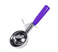 Phefop Scoop à la Crème Glacée, 8 Cm Cookie en Acier Inoxydable Spoon Sundae Tool pour la Cuisson du Yogourt Gélatos Pâteau Pâte Sorbet Melon Cupcake (4.2CM)