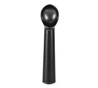 Phefop Scoop de Crème Glacée, Alliage en Aluminium 7inch Pas de Bâton Scooper de Crème Glacée Sundae Portable Outil de Fabrication pour le Sorbet Gelato Biscuit Pâte au Melon Yogourt (BLACK)