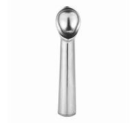 Phefop Scoop de Crème Glacée, Alliage en Aluminium 7inch Pas de Bâton Scooper de Crème Glacée Sundae Portable Outil de Fabrication pour le Sorbet Gelato Biscuit Pâte au Melon Yogourt (brillante)