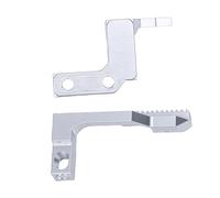 Phefop Serger Feed Dog Set Machine à Coudre en Alliage de Zinc Feed Dogs Installation Précise du Tissu Remplacement Direct pour Overlock Huskylock S15 Hobbylock 2.0