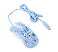 Phefop Souris de Jeu Cellulaire Cellulaire RVB Hollow 12000dpi 6 Niveau D'éclairage de Câble pour Les Tablettes, Type C Mécanique Souris pour Ordinateur Portable (Blue)