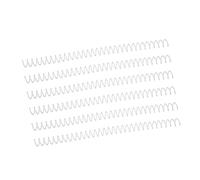Phefop Spirale de Reliure à Bobine, Peigne de Reliure en Plastique de 13 Mm, Dos de Transparent de 20 Pièces, à Feuilles de 30 Trous pour l'organisation du Papier de Bibliothèque de Salle de Classe