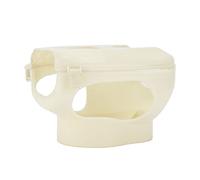 Phefop Support d'alimentation en Plastique pour Mangeoire à Oiseaux à Montage Fixe, Support de Cadre en Plastique Blanc pour Jeunes Pigeons Voyageurs, d'alimentation Facile pour Les Soins