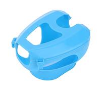 Phefop Support d'alimentation en Plastique pour Mangeoire à Oiseaux à Montage Fixe, Support de Cadre en Plastique Blanc pour Jeunes Pigeons Voyageurs, d'alimentation Facile pour Les Soins