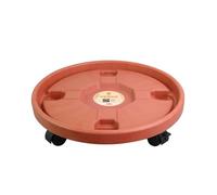 Phefop Support de Pots de Plantes Roulants, Plateau Mobile pour Plantes, Support de Pots de Roulants en ABS, Plateau Roulant de Fleurs Robuste pour Arbres en Pot de Jardin, Barils de Whisky,